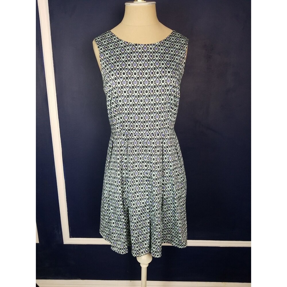 XXI Women's Print Dress 97% Cotton Lined
